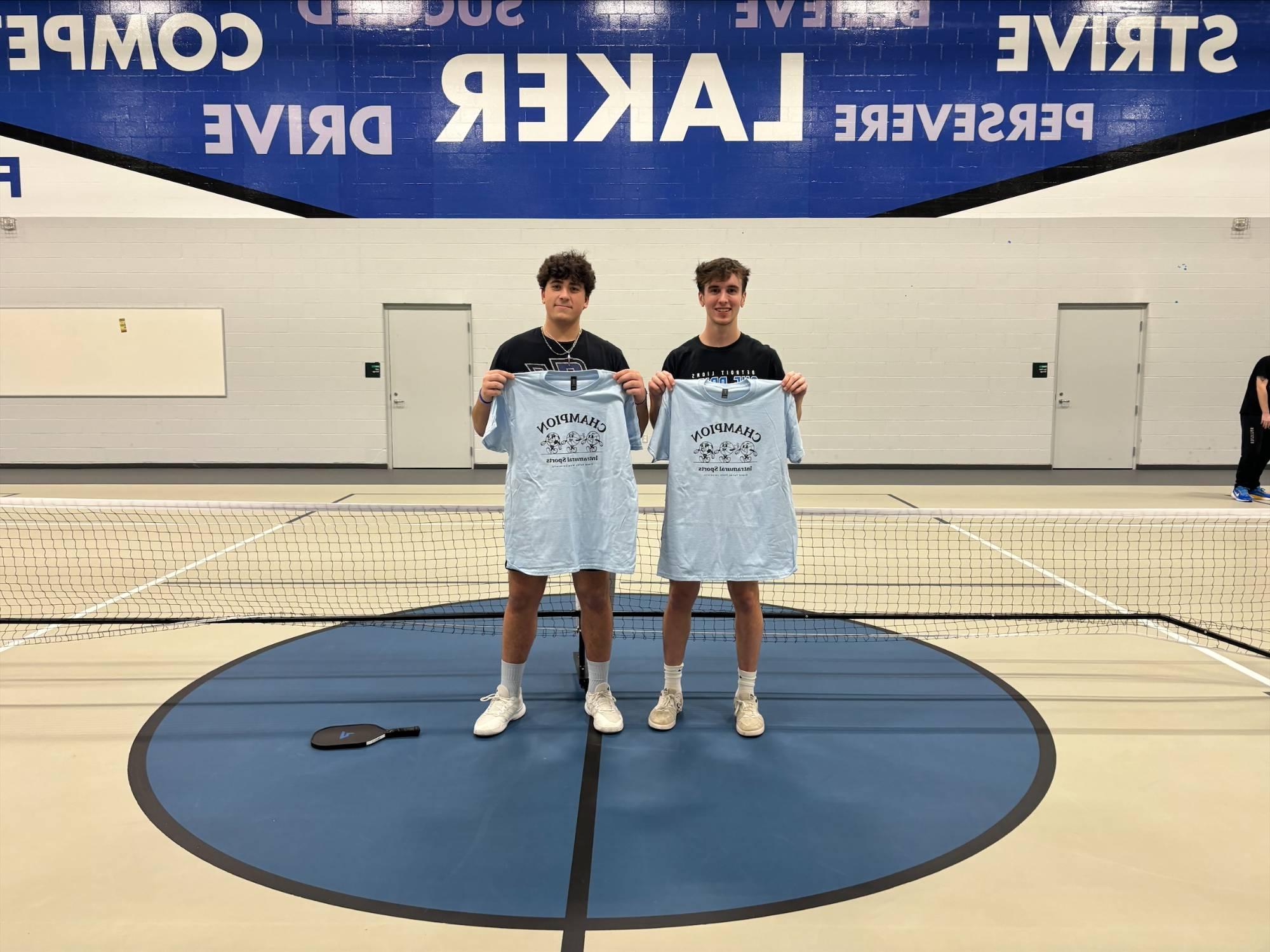 Intramural Sports Pickleball Champions